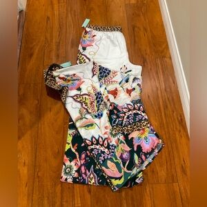 Floral and Animal Print Pants, sleepwear
